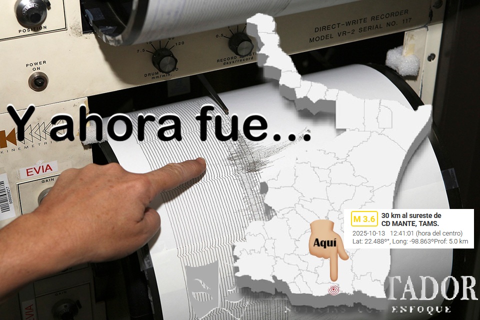 Aumenta frecuencia de sismos a uno cada 41 horas